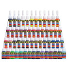Tattoo Ink Set 54 Colors 1 6oz 5ml Pigment Kit Professional Tattoo Supply