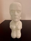 Frankenstein 3d Printed Vintage Blow Mold Style -  4 Inch Glow In The Dark