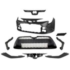 New Complete Front Bumper Cover   Grille Set Fits 2020-2022 Toyota Corolla Le