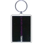 Maxwell Black Summer s Night Plastic Key Chain Multi