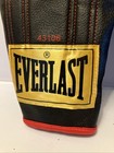 Everlast 43106 Boxing Speed Bag Training Gloves Black Red Adult Large Logo