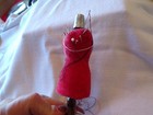 Vtg Sewing Notions Mini Mannequin Pin Cushion  Tape Measure And Thimble Holder