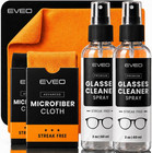 Glasses Cleaner Spray - Eyeglass Cleaner  no Streaks   X2 Eye Glass Cleaners Spr