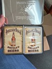 Vintage 1988 Anheuser Busch Playing Cards Budweiser Two  Decks In Tin Box