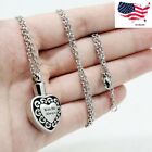  with Me Always  Cremation Jewelry Keepsake Memorial Urn Necklace Ash Holder New