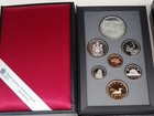 1992 Canada Proof Set 7 Coins Royal Canadian Mint  925 Silver Dollar