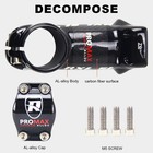 Carbon Bike Stem Handlebar Stems 6 Degree 31 8mm Aluminum Alloy 60-120 Bicycle 