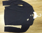 Abercrombie Kids Long Sleeve Soft Large V Neck Moose Logo