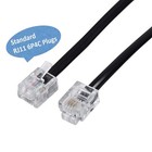 Telephone Landline Extension Cord Cable Cord With Standard Rj-11 6p4c Plug 6f   
