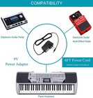 9v 1a Guitar Pedal Power Supply  Adapter For Boss Joyo Zoom Mooer A510 6ft Cord 
