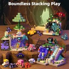 100pcs Magnetic Building Blocks   8pcs Action Figures Stem Sensory Toddlers Toys
