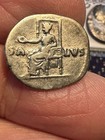 Nero Silver Denarius Ancient Roman Coin