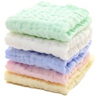 Baby Washcloths - Natural Cotton Baby Wipes - Soft Newborn Face Towel And Was   