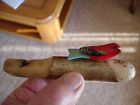 Vintage Hand Carved Wooden Bird Whistle