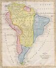 A New Map Of South America  Drawn From The Latest Discoveries  Ca 1700-1730
