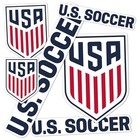 Us Soccer Sticker Decal 5 25 X 10 Inch Vinyl Outdoor Indoor Car Laptop Water