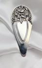 Beautiful S  Kirk   Son Sterling Silver Rose Bookmark Vintage Floral Repousse 9