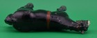 Vintage Britains Ltd Black Shire Horse  5001 - Lead Farm Painted Figure Tt116