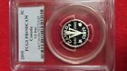2005 Canada Pcgs Pr69 Proof Silver 5 Cents Ve Day 60th Anniversary Rare Coin