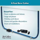 Hot Wire Foam Factory Reconditioned Industrial 4-foot Foam Bow Cutter Kit   050a