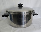Saladmaster Dutch Oven T304s  Stainless Stockpot Roaster Pan W vapo Lid 6 5 Qt 