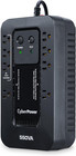 Cyberpower Ec550g Ecologic Ups Battery Backup And Surge Protector  550va 330w  8