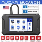 Mucar Cs6 Car Obd2 Scanner Code Reader Check Engine Abs Srs Oil Diagnostic Tool