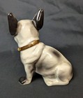 Vintage Porcelain Ceramic French Bulldog Figurine Boston Terrier Dog Statue