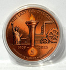 Copper Memorial Lincoln Final Penny Copper Memorial Lincoln Final Penny   One Ce