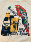 Men s Beer T-shirt Corona With Parrot Size Med Or Large Nwt