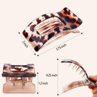 Flat Hair Claw Clips Matte Large Strong Hold Non Slip Tortoise Women