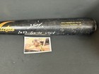 Lourdes Gurriel Diamondbacks Signed 2023 Game Used Cracked Bat Beckett   