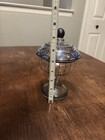 Antique Bohemian Haida Secession Enameled  Glass Compote Art Deco