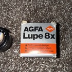 Agfa 8x Loupe Magnifier  Germany  Professional  Vintage New Old Stock