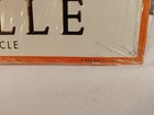 Garton Good Toys Lasalle  Juvenile Vehicle Tin Metal Sign Vintage Free Shipping 