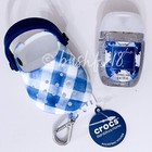 Bath   Body Works 2pc Crocs Pocketbac Hand Sanitizer Gel Holder Gingham Mini Sz