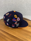 Size 7 5 8 Nwt Negro League Baseball Museum Team Logos Fitted Mens Cap Hat New