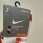 Brand New Nike Hyper Elite Cushioned Basketball Crew Socks Fits Men Size 8-12