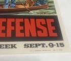 1956 Civil Defense -  serving You  Vintage-style Poster