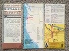 Vintage Oregon Newport Linn County Map Portland Travel Vacation Brochure Lot 3