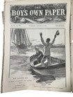 1894 The Boy s Own Paper Lot Of 2 Christian London England Antique Slavery Black