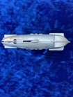 Vintage Working 1950s Metal Mechanical Space rocket Ship Bank