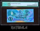 New Zealand 10  Dollars 2000 P-190a Pmg 64 Epq Polymer Black Serial Ba00047208