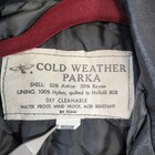 Vintage Cold Weather Parka Jacket Made In Usa Military Police Style Medium