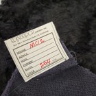 Black Mohair Fur For Bear Making  Over One Yard Of Mc12  36 X 42 Inches