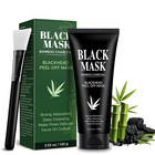 Blackhead Remover Mask  Charcoal Peel Off Face Mask With Brush   Blackhead Re   