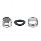 6 Pack Faucet Aerator 2 2 Gpm Bathroom Sink Regular Standard Brass