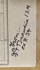 Rare  Historic  British R34 Airship Crew Member Fred  P  Browdie Autographed Map