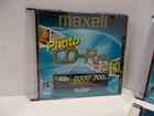 Maxell Photo Cd-r Pro 5 Discs And Cases Lot Of 5