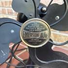 Vintage 1930s Emerson Jr B 10    Oscillating Fan Works Made In Usa Desktop Antique